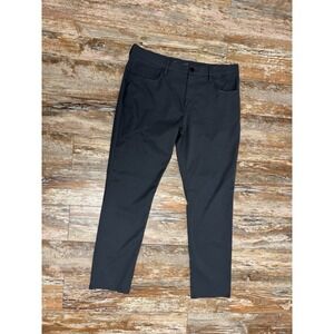Mens Travis Mathew Gray Golf Pants Performance Stretch Size 38x32 Khaki Office